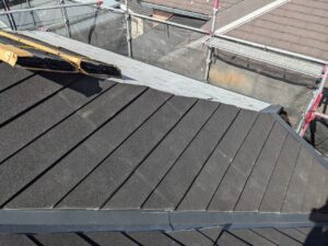 スカイメタルルーフを使用した屋根カバー工事の施工手順