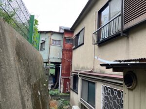 横浜市南区の外壁塗装施工の写真