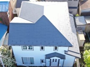 横浜市神奈川区でスレート屋根の塗装